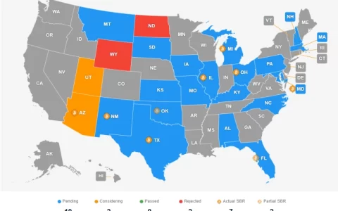 从比特币储备到特别工作组，美国各地都在制定加密法案