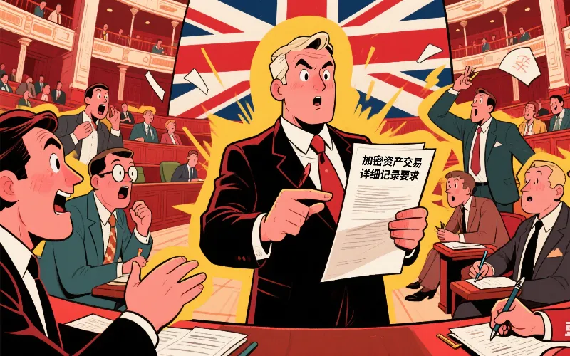 英国对加密资产实施严格新规，要求详尽记录每一笔交易