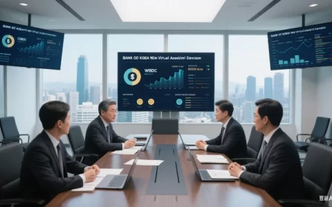 韩国央行新设虚拟资产部门，积极探讨韩元稳定币